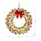 Mr. Christmas 30" Red & Green LED Retro C9 Bulb Wreath